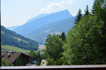 Skiverleih 3 Zimmer Maisonettewohnung für 7 Personen (A08) - Résidence le Catalpa - Le Grand Bornand - Balkon