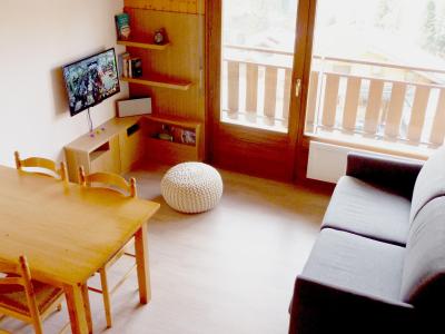 Rent in ski resort 2 room apartment 5 people (01) - Résidence le Champel - Le Grand Bornand - Living room