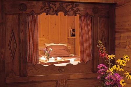Rent in ski resort 3 room apartment sleeping corner 6 people (303) - Résidence le Cortina - Le Grand Bornand - Bedroom