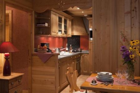 Rent in ski resort 3 room apartment sleeping corner 6 people (303) - Résidence le Cortina - Le Grand Bornand - Kitchen