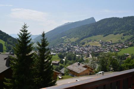 Rent in ski resort 3 room apartment 6 people (1G) - Résidence le Cristal - Le Grand Bornand - Balcony