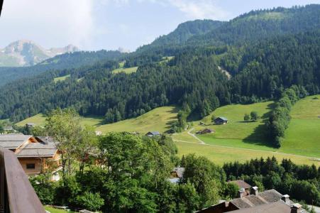 Alquiler al esquí Apartamento 4 piezas para 6 personas (75) - Résidence le Cristal - Le Grand Bornand - Balcón