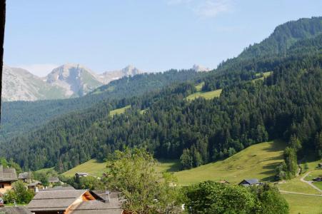 Ski verhuur Appartement 2 kamers mezzanine 5 personen (3M) - Résidence le Cristal - Le Grand Bornand - Balkon