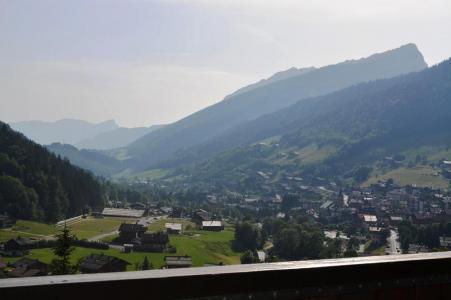 Skiverleih Wohnung 2 Mezzanine Zimmer 5 Leute (3M) - Résidence le Cristal - Le Grand Bornand - Balkon