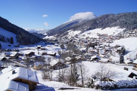 Rent in ski resort 3 room apartment 4 people - Résidence le Merisier - Le Grand Bornand - Winter outside