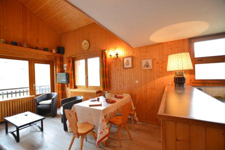 Ski verhuur Appartement 3 kamers 6 personen (1A) - Résidence le Planay - Le Grand Bornand - Woonkamer