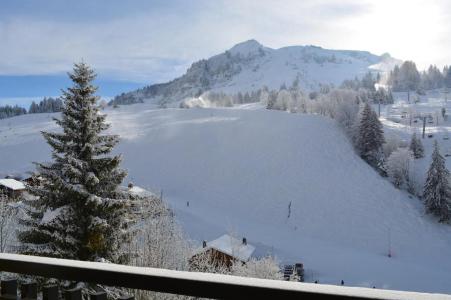 Wynajem na narty Résidence le Planay - Le Grand Bornand - Balkon