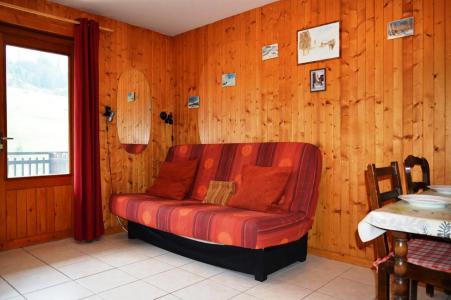 Rent in ski resort Studio 4 people (0B) - Résidence le Planay - Le Grand Bornand - Living room