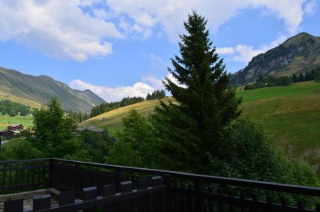 Skiverleih Studio für 4 Personen (0B) - Résidence le Planay - Le Grand Bornand - Balkon