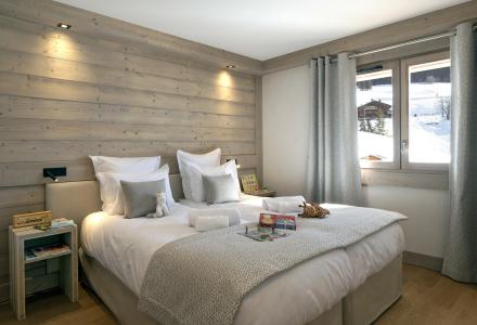 Alquiler al esquí Apartamento 4 piezas para 8 personas (Prestigio) - Résidence le Roc des Tours - Le Grand Bornand - Habitación