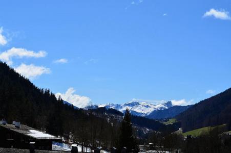 Rent in ski resort 2 room apartment cabin 4 people (A1) - Résidence le Sherpa - Le Grand Bornand - Balcony