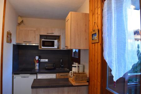 Rent in ski resort Studio cabin 4 people (D0) - Résidence le Sherpa - Le Grand Bornand - Kitchenette