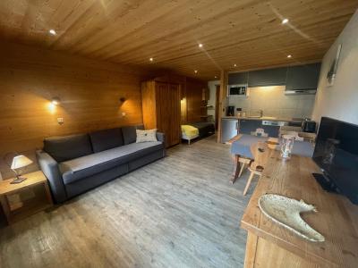 Skiverleih Studio Schlafnische 3 Personen (1681) - Résidence le Tardevant - Le Grand Bornand - Wohnzimmer