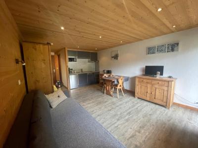 Skiverleih Studio Schlafnische 3 Personen (1681) - Résidence le Tardevant - Le Grand Bornand - Wohnzimmer