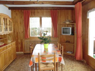 Ski verhuur Appartement 2 kamers 5 personen (873) - Résidence le Vieux Noyer - Le Grand Bornand - Woonkamer