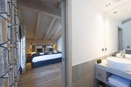 Rent in ski resort 3 room duplex apartment 6 people - Résidence les Chalets de Joy - Le Grand Bornand - Bedroom