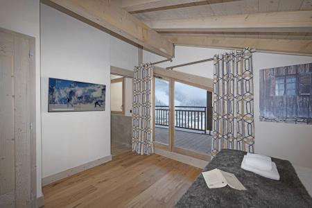 Rent in ski resort 3 room duplex apartment 6 people - Résidence les Chalets de Joy - Le Grand Bornand - Bedroom
