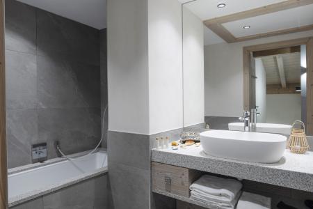 Rent in ski resort 4 room duplex apartment 8 people - Résidence les Chalets de Joy - Le Grand Bornand - Bathroom