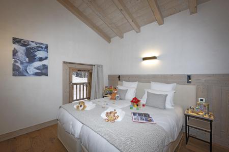 Rent in ski resort 4 room duplex apartment 8 people - Résidence les Chalets de Joy - Le Grand Bornand - Bedroom