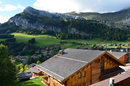 Wynajem na narty Studio 4 osoby (301) - Résidence les Cottagnes - Le Grand Bornand - Balkon