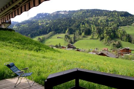 Soggiorno sugli sci Appartamento 3 stanze per 6 persone (001) - Résidence les Dodes - Le Grand Bornand - Terrazza