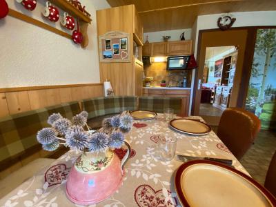 Skiverleih Studio Schlafnische 4 Personen (450-03) - Résidence les Flocons - Le Grand Bornand - Wohnzimmer