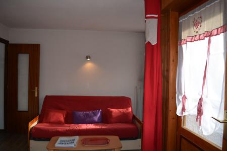 Ski verhuur Studio cabine 4 personen (0A) - Résidence les Mélèzes - Le Grand Bornand - Woonkamer