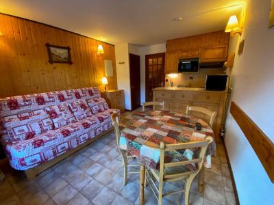Wynajem na narty Studio z alkową 4 osoby (9) - Résidence les Parasses - Le Grand Bornand - Pokój gościnny