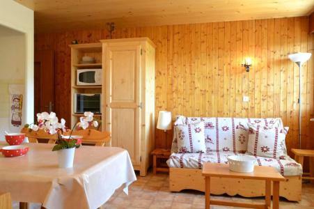 Ski verhuur Appartement 2 kamers 6 personen (1B) - Résidence les Roches Fleuries - Le Grand Bornand - Appartementen