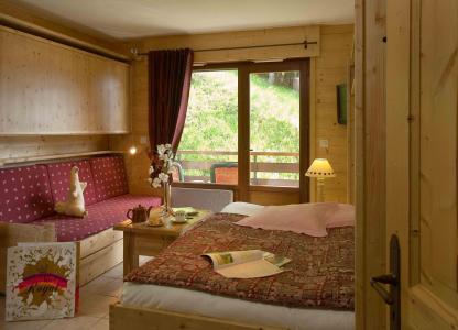 Skiverleih Résidence Tournette - Le Grand Bornand - Wohnzimmer