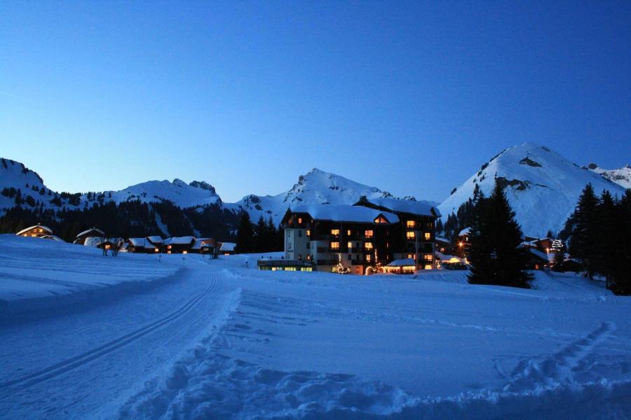 Ski verhuur Les Soldanelles - Le Praz de Lys - Buiten winter