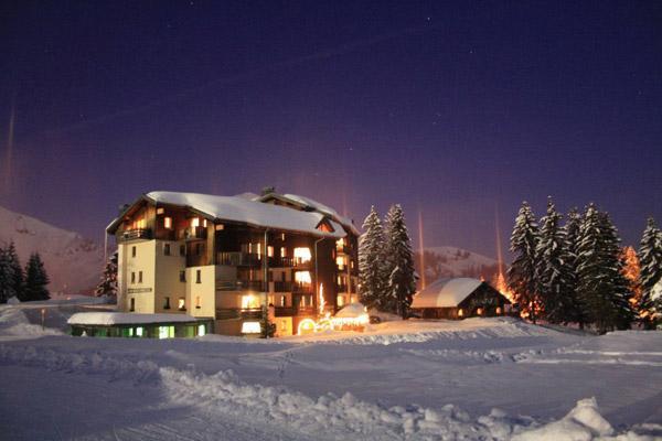 Ski verhuur Les Soldanelles - Le Praz de Lys - Buiten winter