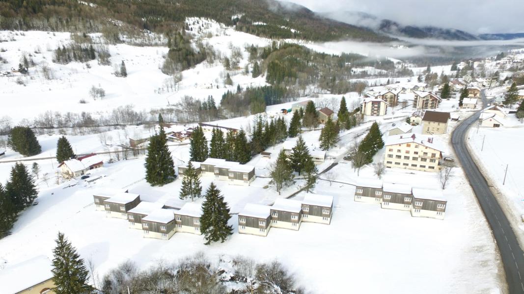 Vacances en montagne VVF Les Monts Jura - Lélex - Extérieur hiver