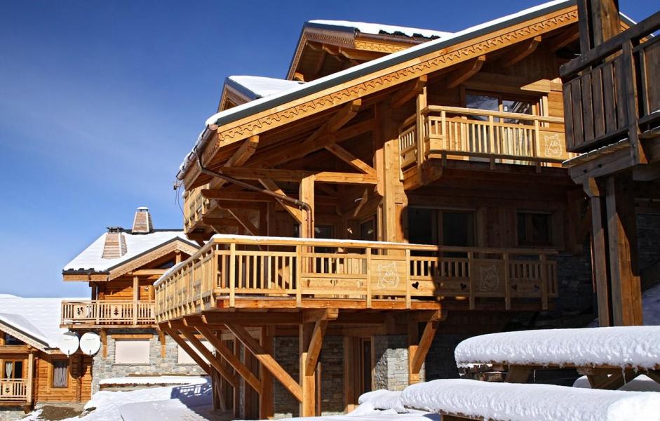 Vacances en montagne Chalet Husky - Les 2 Alpes - Extérieur hiver