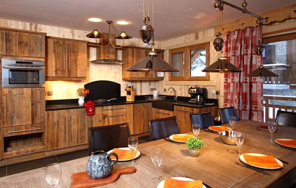 Rent in ski resort Chalet Husky - Les 2 Alpes - Open-plan kitchen