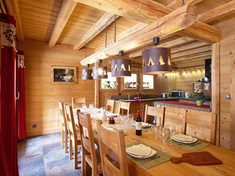 Rent in ski resort 7 room chalet 14 people - Chalet L'Hermine - Les 2 Alpes - Living room