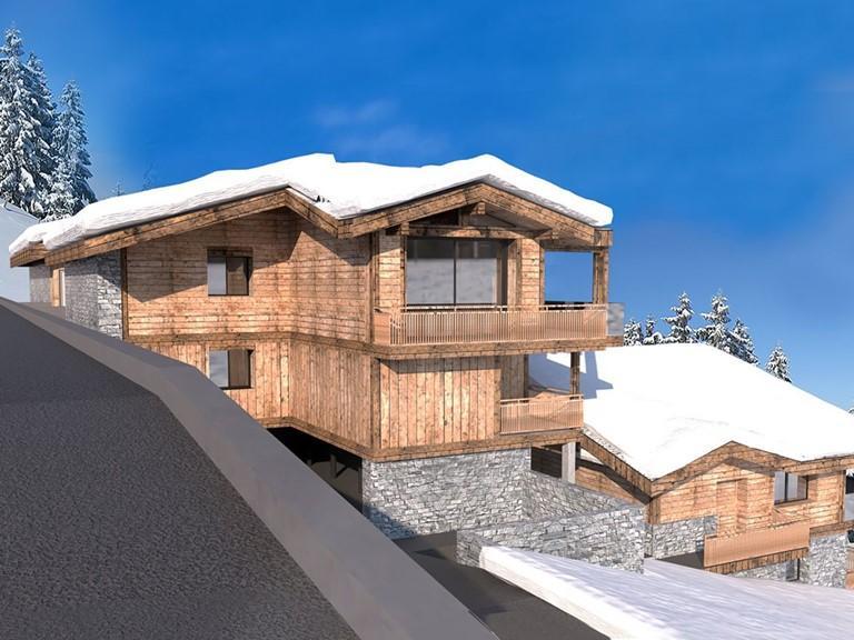 Каникулы в горах Шале 7 комнат 14 чел. - Chalet L'Hermine - Les 2 Alpes - зимой под открытым небом