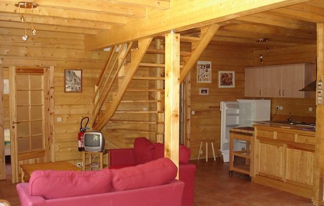 Rent in ski resort Chalet la Lauze - Les 2 Alpes - Living room
