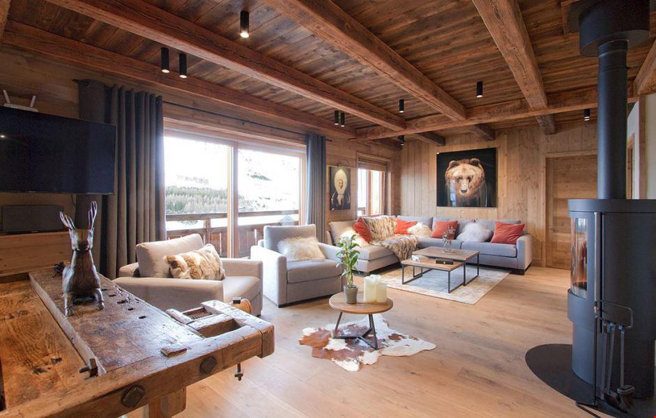 Rent in ski resort Chalet le Lys - Les 2 Alpes - Living room