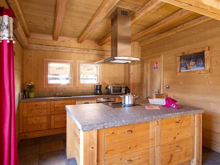 Rent in ski resort 7 room chalet 14 people - Chalet Le Panda - Les 2 Alpes - Kitchen