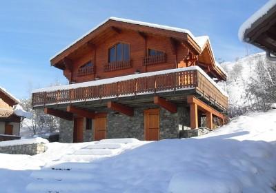Vacances en montagne Chalet Le Panorama - Les 2 Alpes - Extérieur hiver