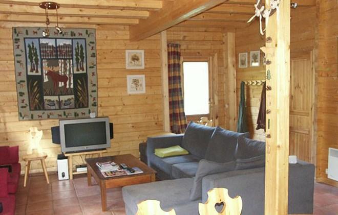 Rent in ski resort Chalet le Pleynet - Les 2 Alpes - Living room