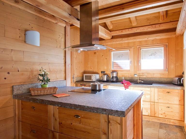 Аренда на лыжном курорте Шале 7 комнат 14 чел. - Chalet Le Telemark - Les 2 Alpes - Кухня