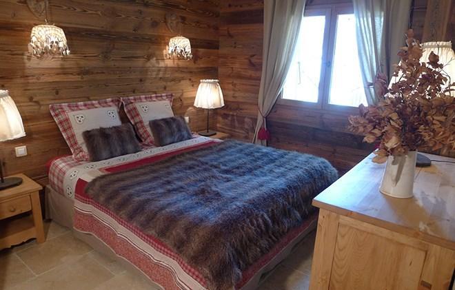 Аренда на лыжном курорте Chalet les Alpages - Les 2 Alpes - Двухспальная кровать