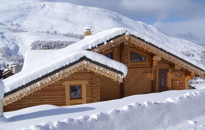 Skiverleih Chalet Leslie Alpen 2 - Les 2 Alpes - Draußen im Winter