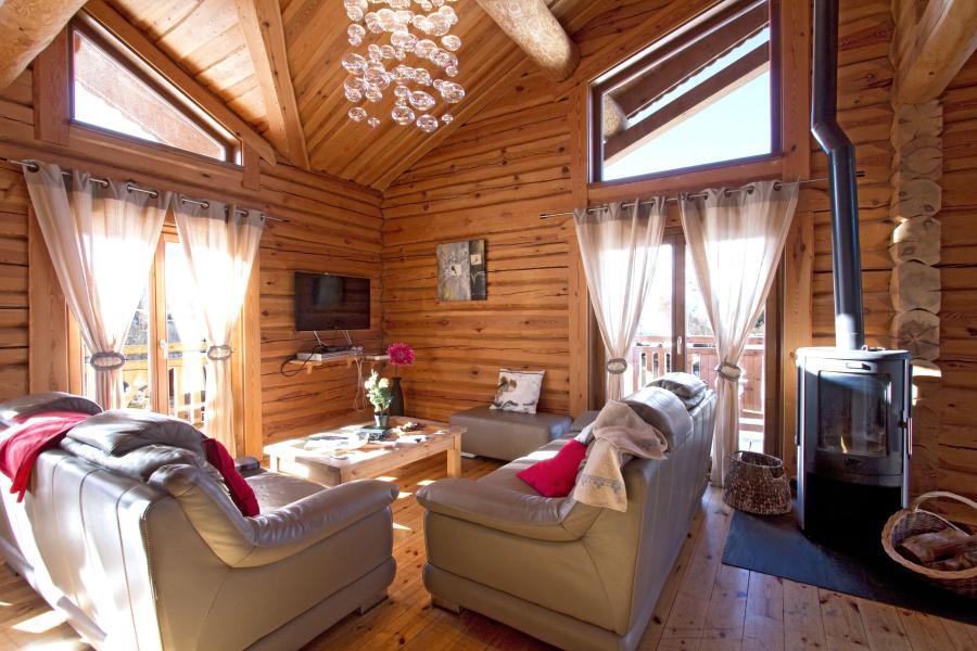 Rent in ski resort Chalet Leslie Alpen 2 - Les 2 Alpes - Living room