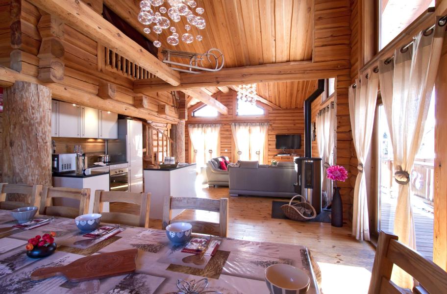 Rent in ski resort Chalet Leslie Alpen 2 - Les 2 Alpes - Living room