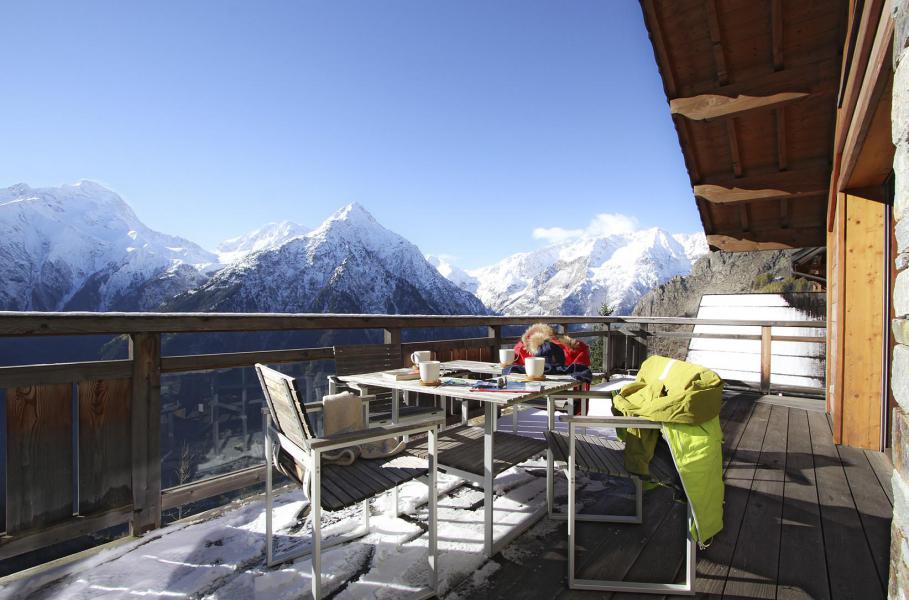 Каникулы в горах Шале триплекс 6 комнат 12 чел. - Chalet Norma - Les 2 Alpes - зимой под открытым небом