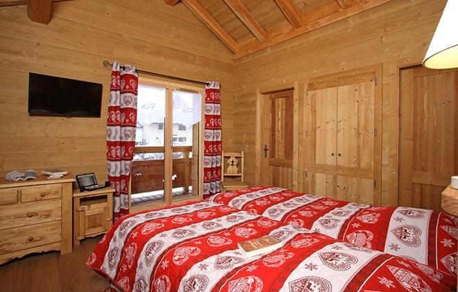 Skiverleih Chalet Prestige Lodge - Les 2 Alpes - Doppelbett