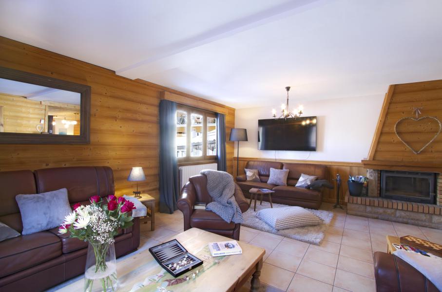 Rent in ski resort 8 room triplex chalet 15 people (Alexandre) - Chalets Chartreuse et Alexandre - Les 2 Alpes - Living room